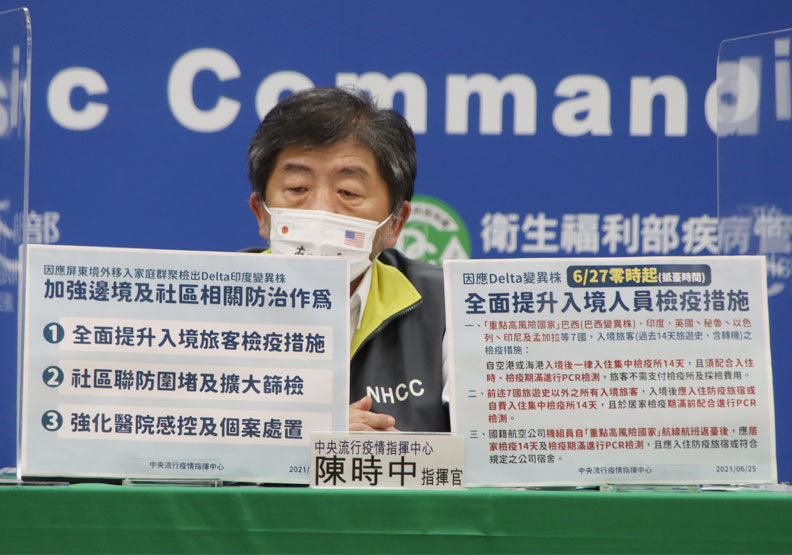 本土＋76、新增5死！陳時中：強化篩檢與疫調，防Delta變異株入侵