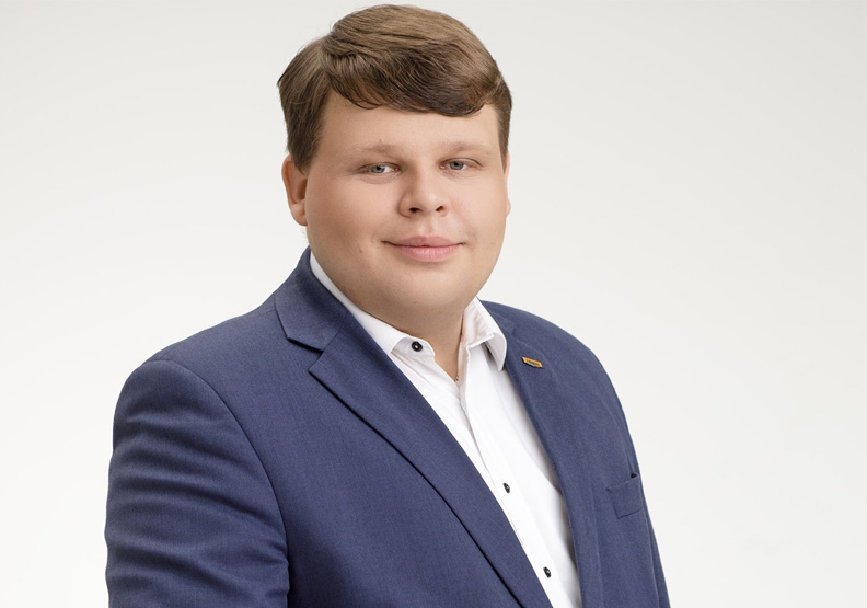 「立陶宛-台灣論壇」創辦人卡洛里斯.斯塔修庫納斯。