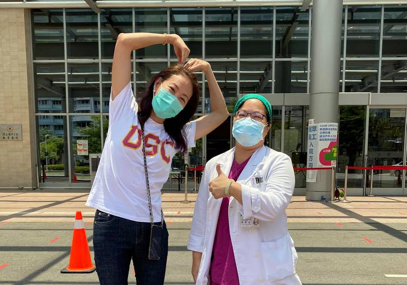 賈永婕希望透過這樣的善意,讓台灣更美好。賈永婕提供