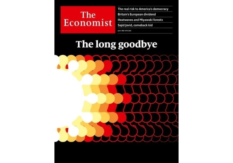 最新一期的經濟學人封面。經濟學人官網。