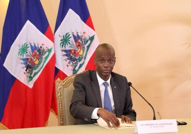 圖／海地總統摩依士。Président Jovenel Moïse臉書