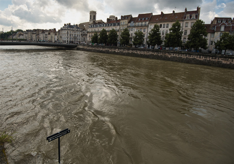 法國洪水情況。Flickr by Jordan Bracco