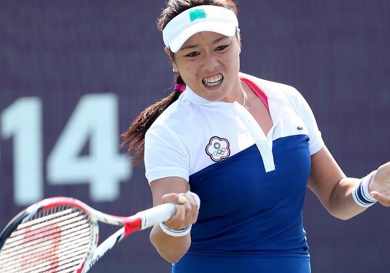 網球好手詹詠然是這是備受矚目的選手之一。中華奧會提供