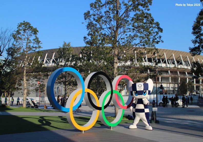 不畏疫情擾局，延後一年的東奧將登場。圖片來源：Tokoyo 2020臉書