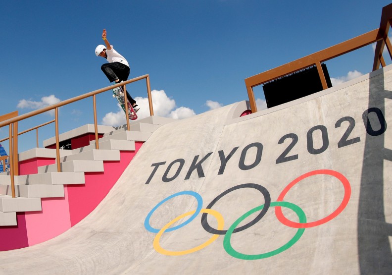 圖／取自#Tokyo2020 twitter