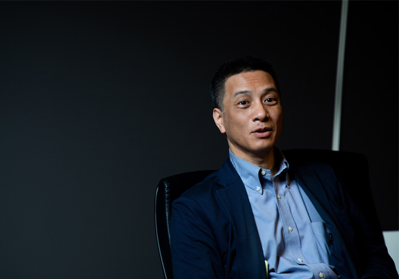 董監改選之後,黃育仁吐心聲。池孟諭攝影