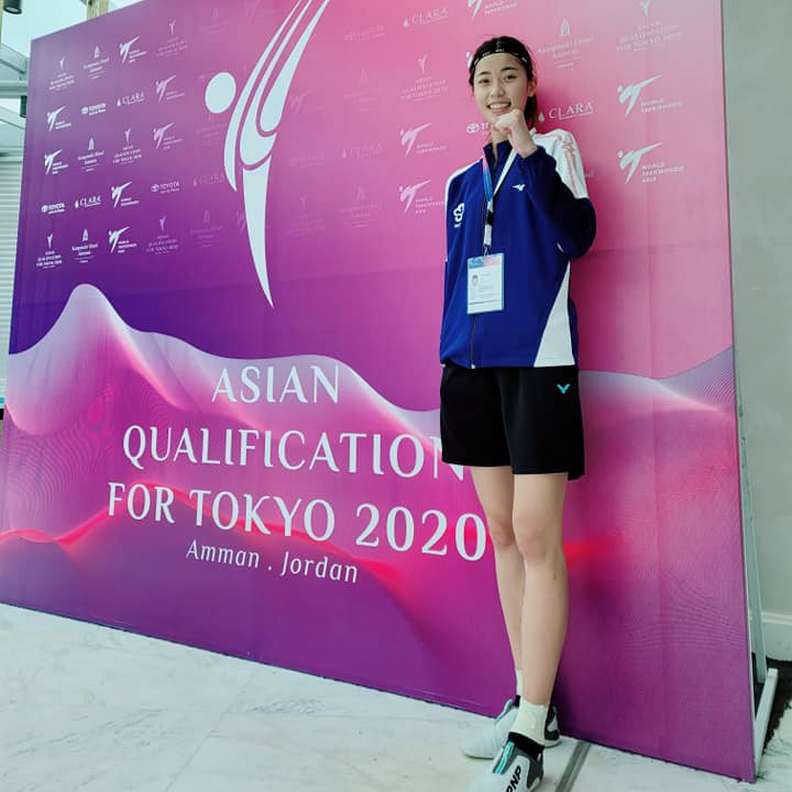 羅嘉翎擁有183公分的好身材，也成了她比賽上的優勢之一。取自羅嘉翎臉書