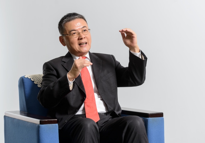 圖／李長榮化工總經理劉文龍。榮化提供