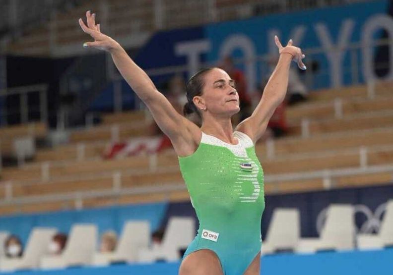 取自twitter @gymnastics。