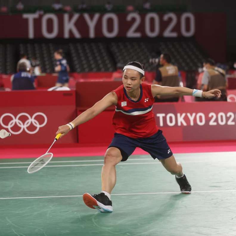 戴資穎一路走來的過程，相信令許多台灣觀眾感動。體育署提供