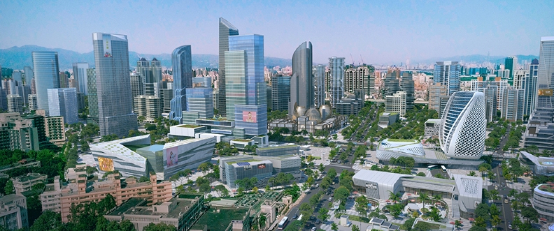 新北市在都更及大型開發區如塭仔圳市地重劃等建設納入零碳設計思維,一步步邁向淨零碳。