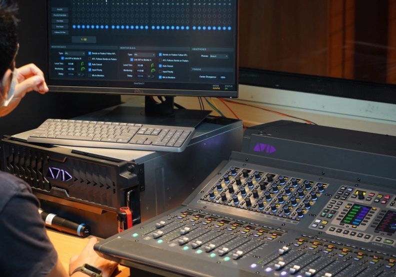 「NTSO數位音樂廳」專業音響設備升級為數位架構。取自NTSO國立臺灣交響樂團