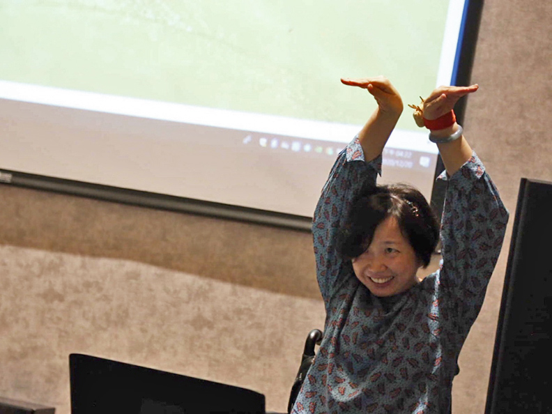 陳惠珠參加50+聲音工作坊,重新省視自己的生命經驗。