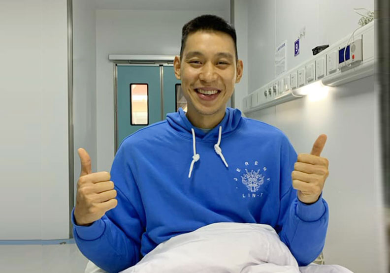 林書豪證實確診！在美國打過疫苗，上海住院治療中。取自Jeremy Lin 林書豪臉書
