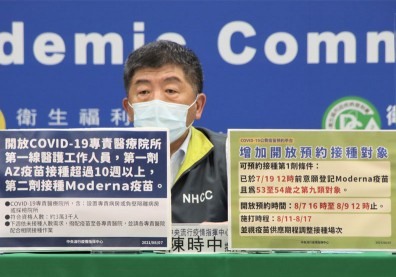 AZ＋莫德納！陳時中：下週開放專責醫院3.3萬醫護混打