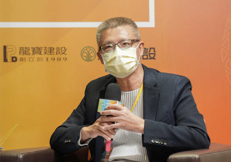 惠宇建設總經理顏定滄。