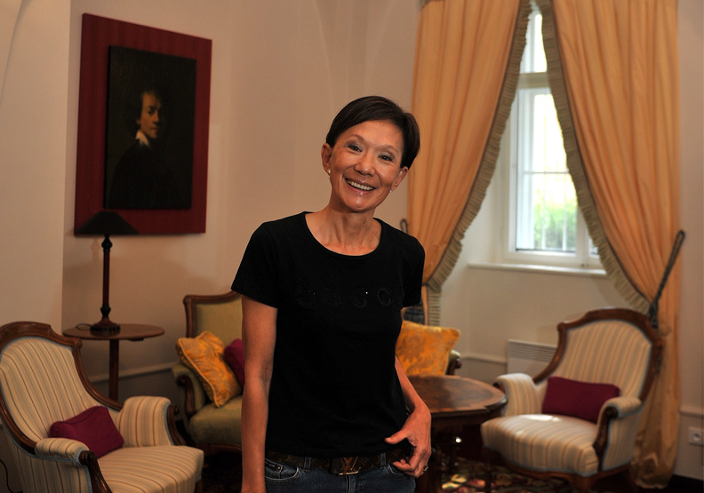 一手打理捷克古堡Casa Serena的馮曼琳。陳應欽攝