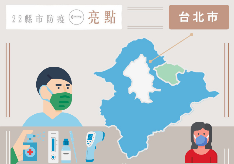 抗疫有術！台北領先全國「科技戰」碾壓病毒，疫苗圍堵續拚防守