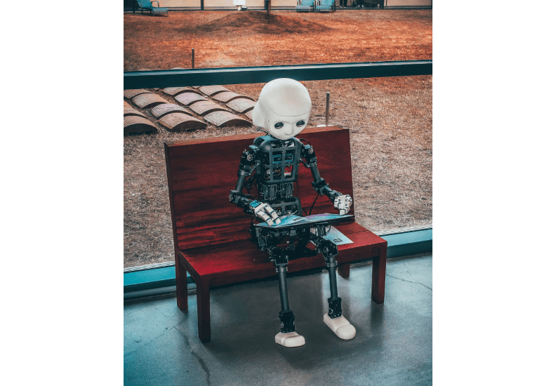 AI在人文藝術方面也有所突破,僅為情境配圖。圖片來自unsplash