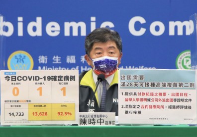 高端疫苗第二劑9月27日開打！指揮中心：急迫出國者可提前接種