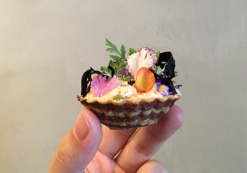 澀重製台灣小吃「貓耳朵」。取自澀臉書