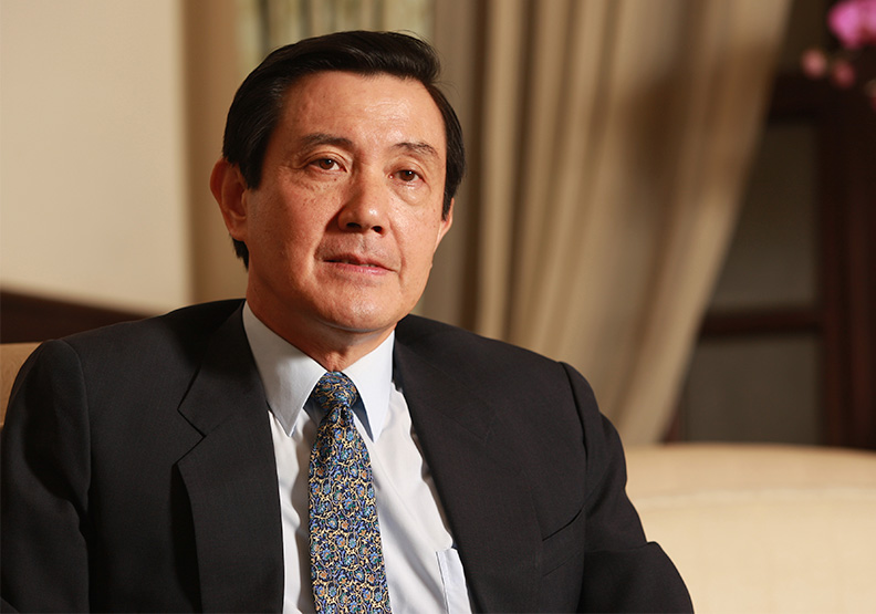 前總統馬英九認為，避免戰爭、迎向和平，才是真正符合台灣百姓的利益與期待。陳之俊攝