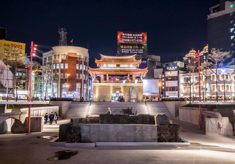 新竹迎曦門(東門城)。取自林智堅臉書