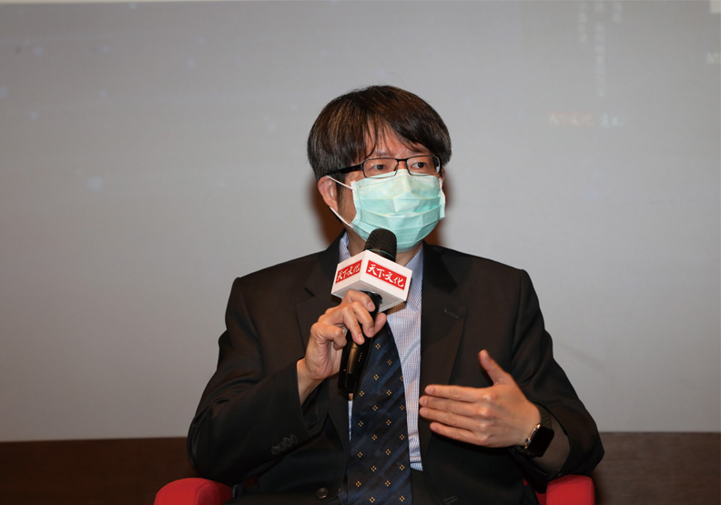 亞東醫院外科暨創傷加護病房主任洪芳明。蘇義傑攝