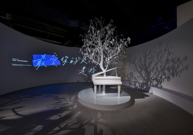 音樂愛情故事熟悉的情歌,讓觀眾想起酸甜的戀愛記憶。台北市文化局提供。