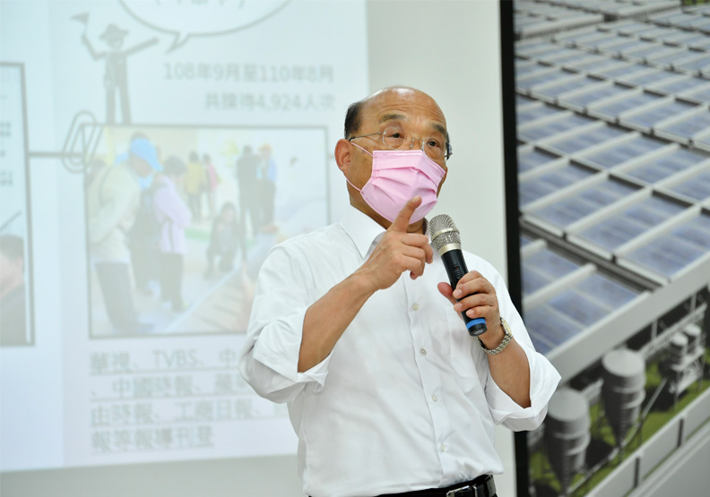 圖／行政院長蘇貞昌。行政院提供