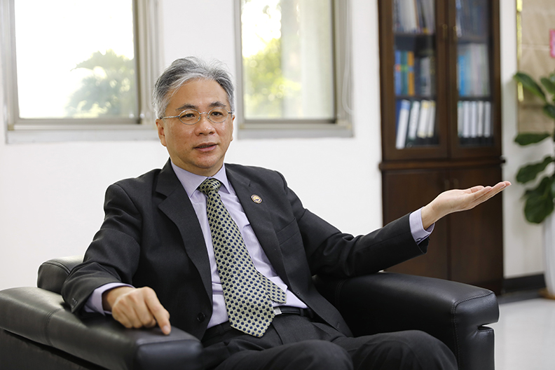 校長鄭道明致力推動國際化有成,朝陽科大迄今全球姊妹校超過640所,躍升世界級大學。