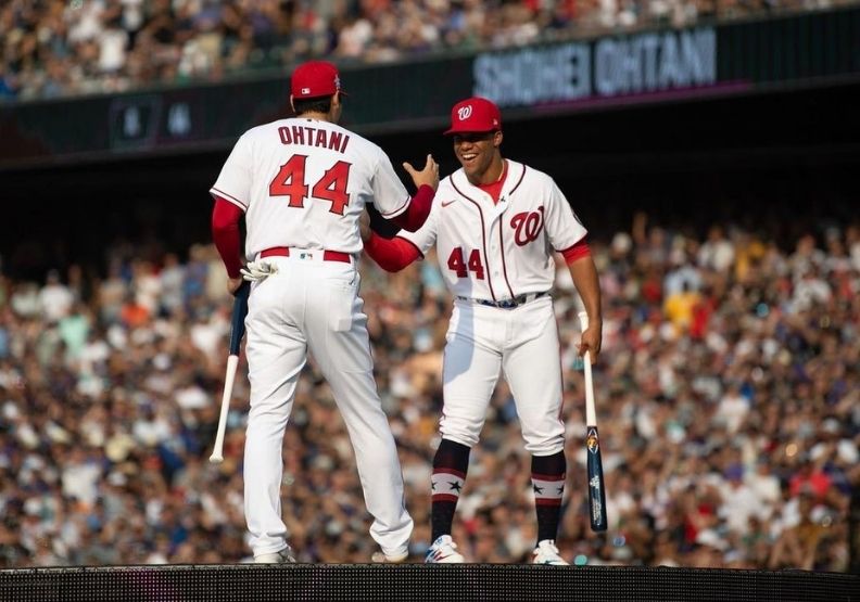 大谷翔平(左),取自Shohei Ohtani instagram。