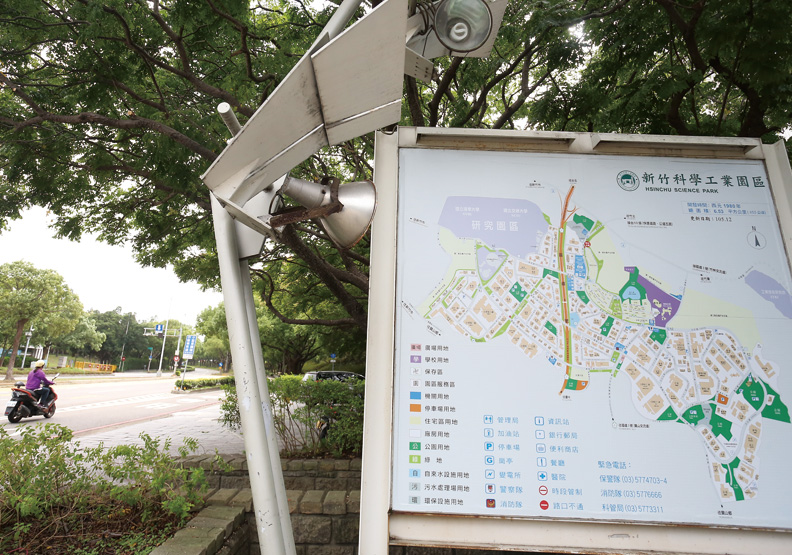 整座新竹科學園區支撐起17萬人的就業,更撐起鄰近房市與消費力。蘇義傑攝