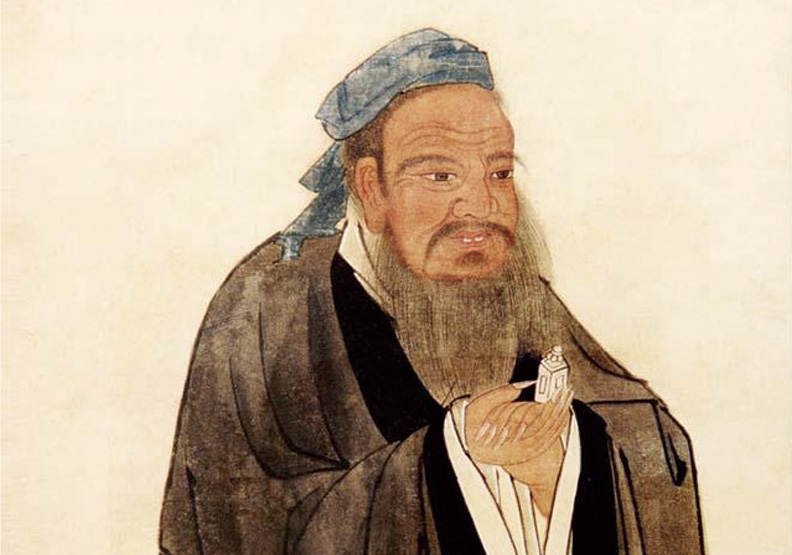 孔子以其言爲主的言論彙編《論語》，是東方智慧的精華。圖片來自維基百科