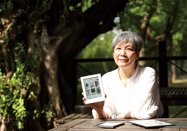 Readmoo讀墨電子書執行長龐文真。張智傑攝