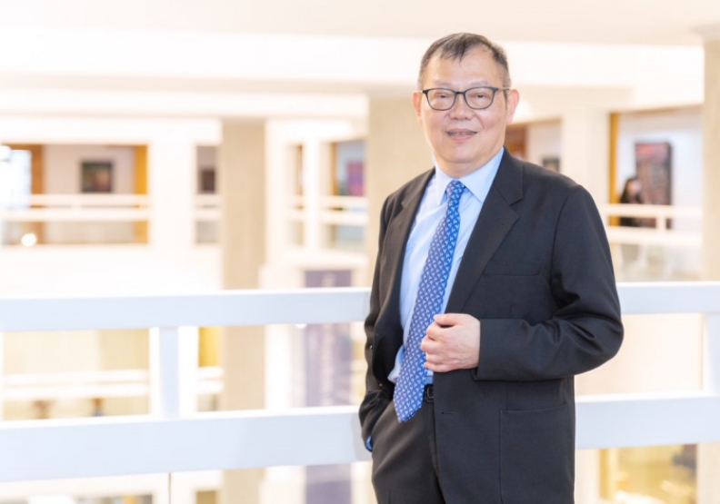 陽明交通大學校長林奇宏。陽明交大提供