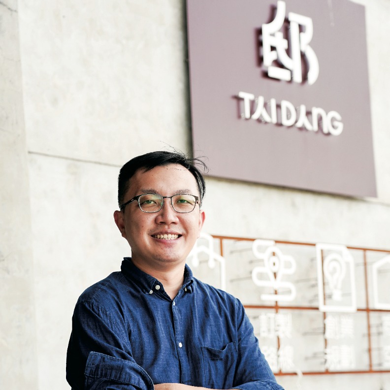 「邸Tai Dang共同工作空間」共同創辦人 劉誥洋。遠見天下文化攝。
