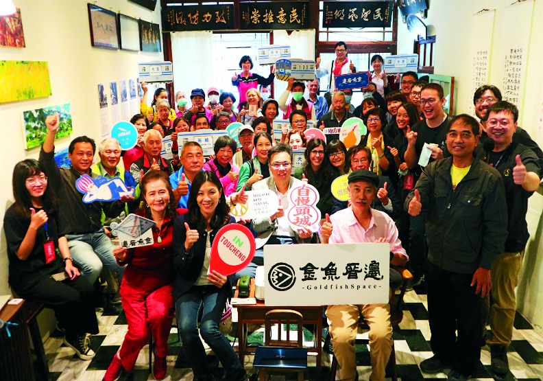 藝術季大合照。遠見天下文化攝。