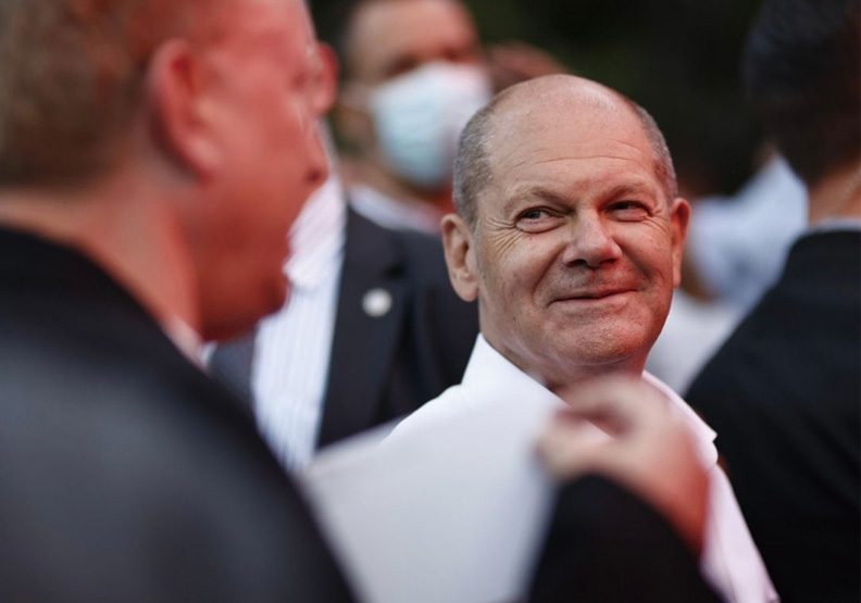 德國社民黨總理候選人蕭茲(Olaf Scholz)。取自CPD臉書
