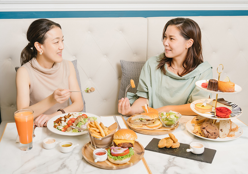 圖 / 中式美食、西式輕食、法式甜點，在Gino Green都能盡情體驗好食光。