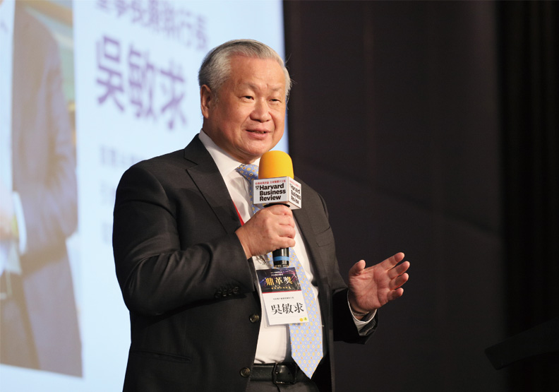 旺宏董事長吳敏求。張智傑攝影