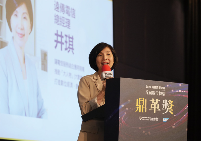 遠傳電信總經理井琪。張智傑攝