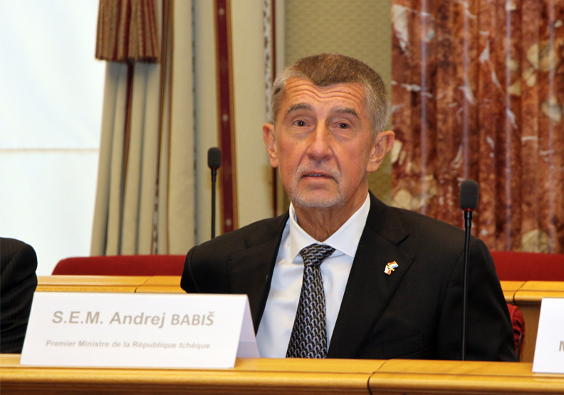 捷克總理巴比斯(Andrej Babis)。Flickr by Chambre des Députés