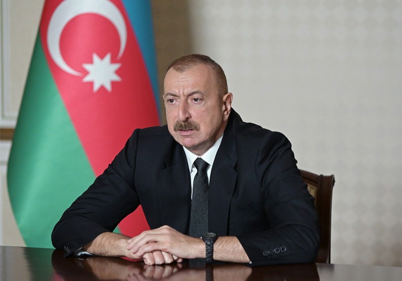亞塞拜然總統阿利耶夫(Ilham Aliyev)。取自President.az