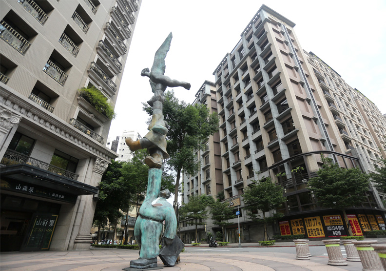 圖／南港軟體園區周邊不動產物件。張智傑攝