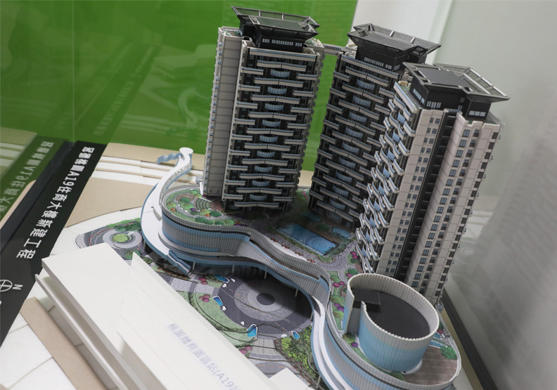 冠德建設三位一體建案「青璞匯」。蘇義傑攝