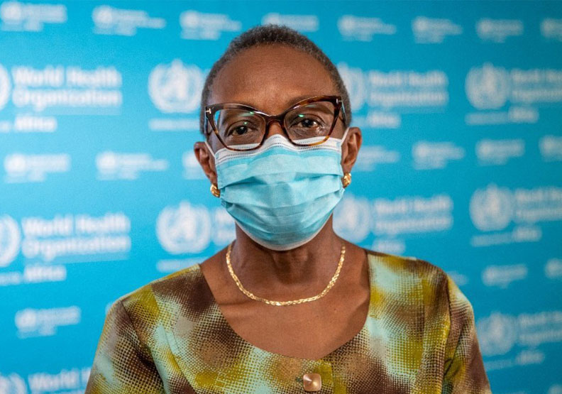 WHO非洲區總監馬提迪索.莫蒂(Matshidiso Moeti)。取自Dr Matshidiso Moeti twitter