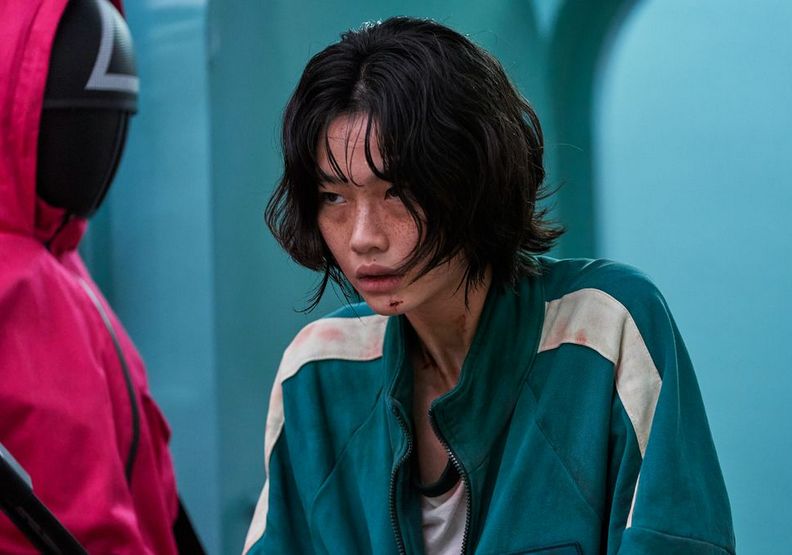 飾演脫北者「姜曉」的鄭好娟。Netflix提供