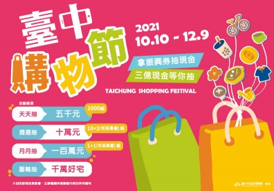 臺中購物節用振興券拚幸福 經濟持續攀升網路聲量發燒
