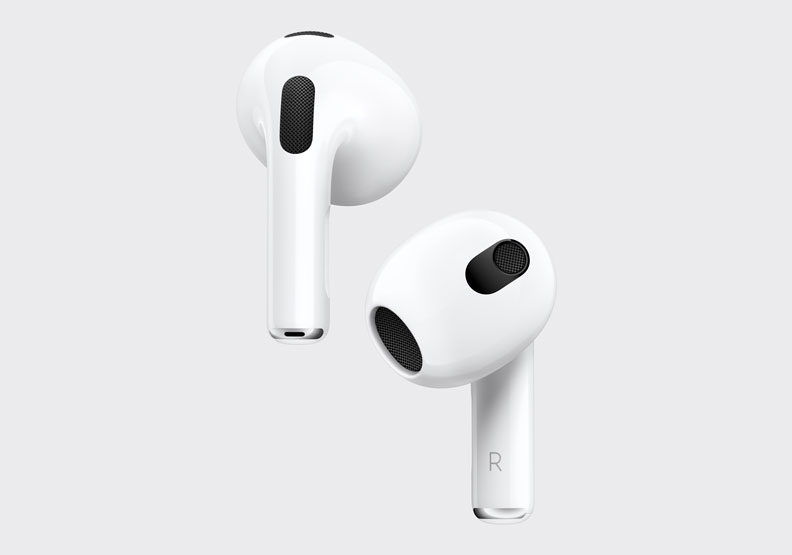 第3代AirPods。Apple提供
